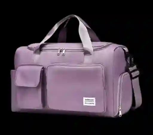 Bolso Morral Viajero Impermeable Gran Capacidad - Lila