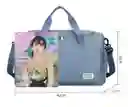 Bolso Morral Viajero Impermeable Gran Capacidad - Azul