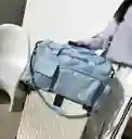 Bolso Morral Viajero Impermeable Gran Capacidad - Azul