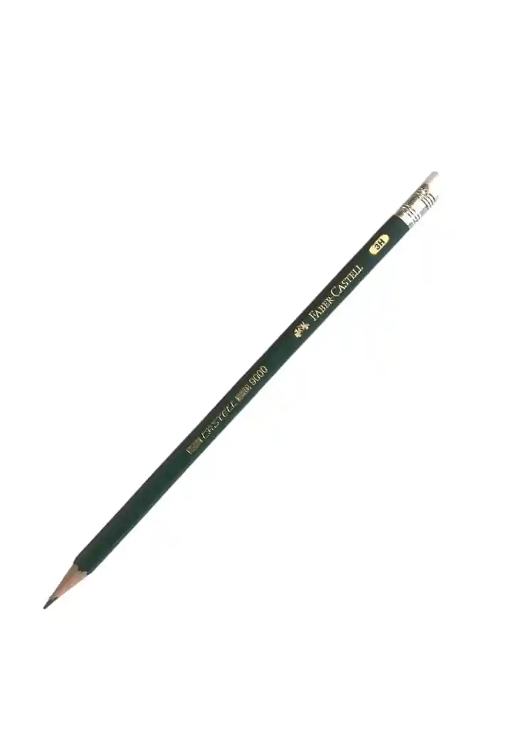 Lapiz Dibujo Grafito 9000 3h Faber Castell