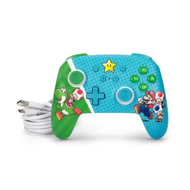 Mando Inalambrico Para Nintendo Switch Super Star Friends