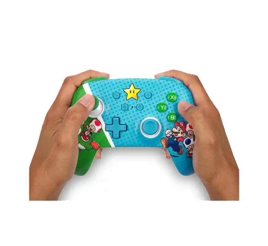 Mando Inalambrico Para Nintendo Switch Super Star Friends