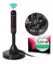 Antena De Tv Digital Hdtv Amplificada Ligera