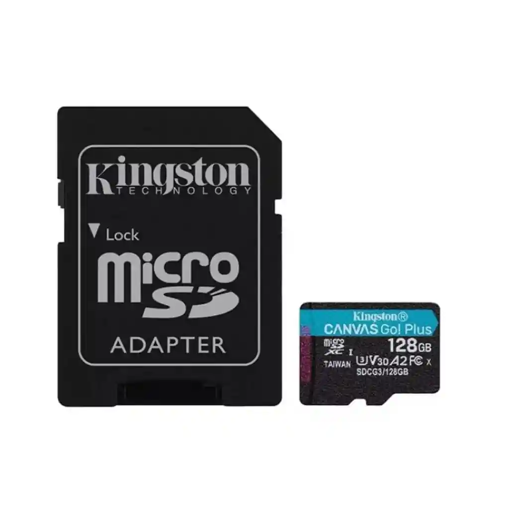 Memoria Micro Sd 128 Gb Kingstone Canvas