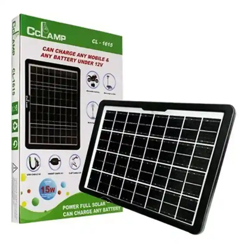 Panel Energia Solar Multifuncional Cargador Multi Dispositivos