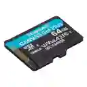 Memoria Micro Sd 64 Gb Kingstone Canvas Go! Plus