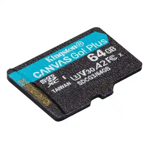 Memoria Micro Sd 64 Gb Kingstone Canvas Go! Plus