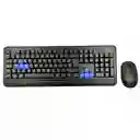 Combo De Teclado Y Mouse Inalamrico Conexion 2.4ghz M-900