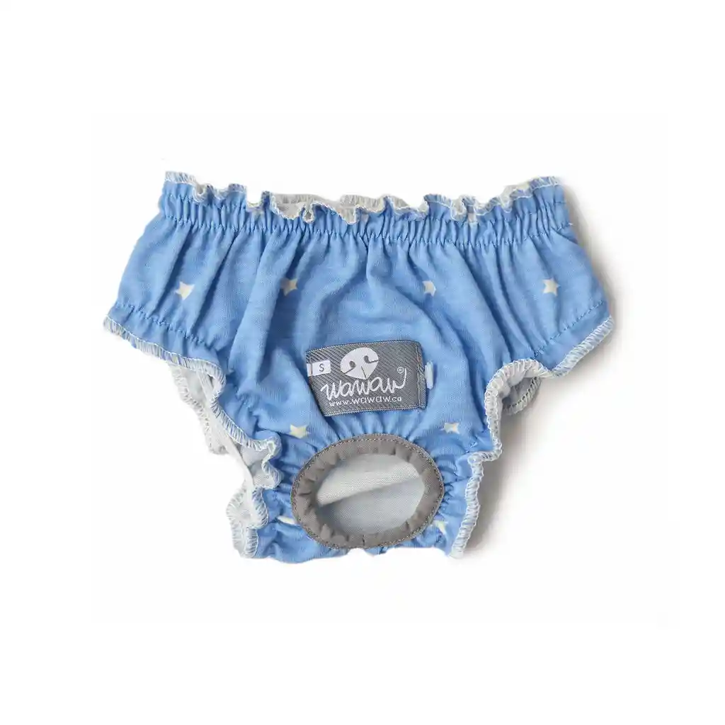 Calzones M Azul Estrellas Blancas