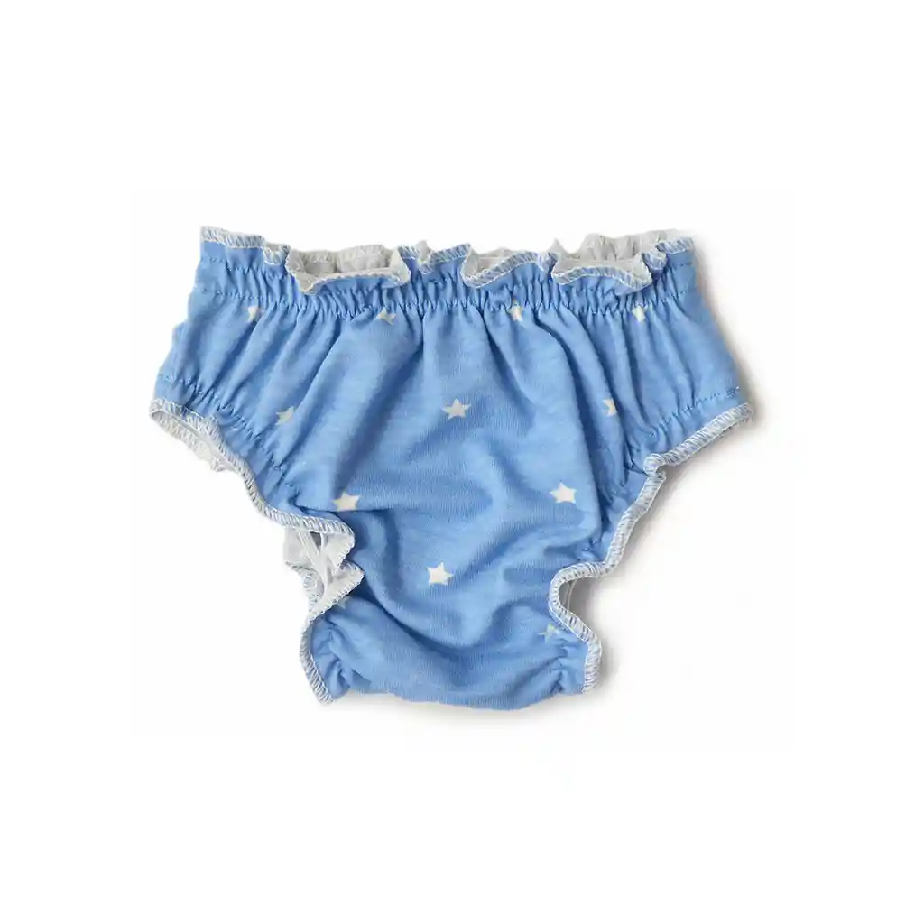 Calzones M Azul Estrellas Blancas