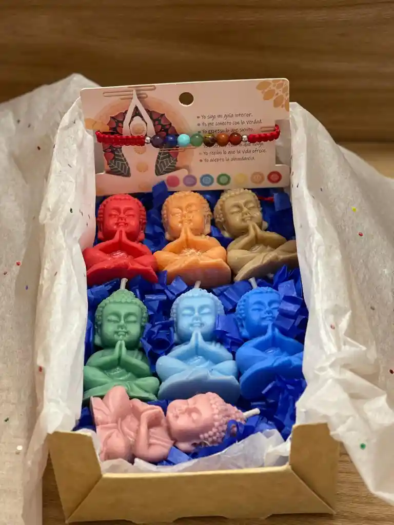Kit 7 Chakras Budas