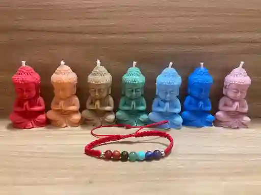 Kit 7 Chakras Budas