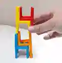 Juego De Mesa Apilar Sillas Torre 42 Pcs Colores Chair Stack