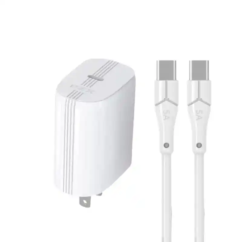 Cargador Carga Original Tipo C A Tipo C Pzx 20w Fast Smart Charger Pd