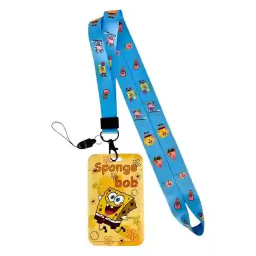 Porta Carnet Funda Para Tarjetas Credenciales Bob Esponja