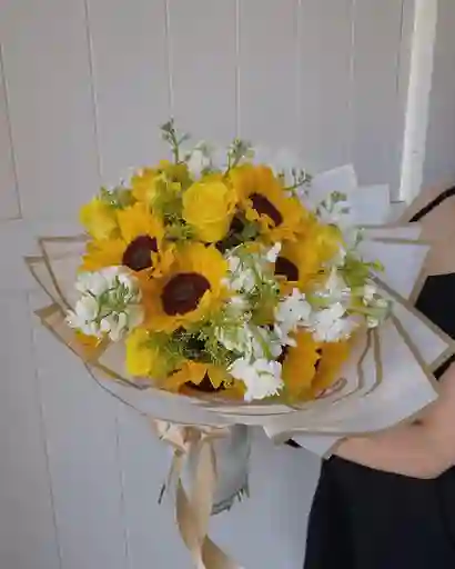 Ramo Buchon De Girasoles
