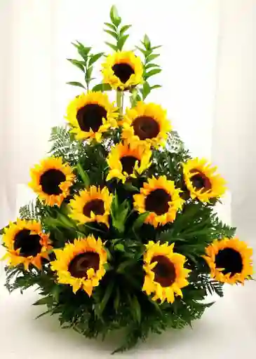 Canasta De Girasoles