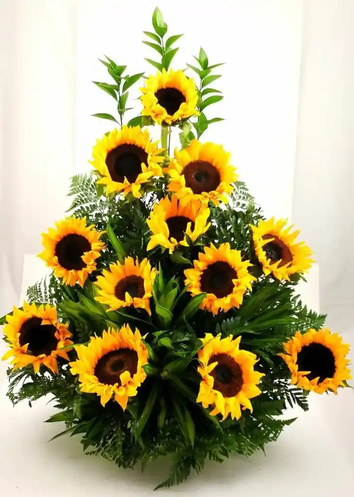 Canasta De Girasoles