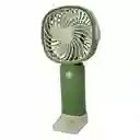 Ventilador De Mano Con Soporte Para Celular