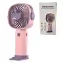 Ventilador De Mano Con Soporte Para Celular