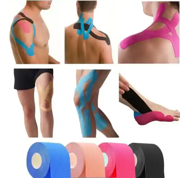 Cinta Kinesiología Recuperación Muscular Rollo De Formación