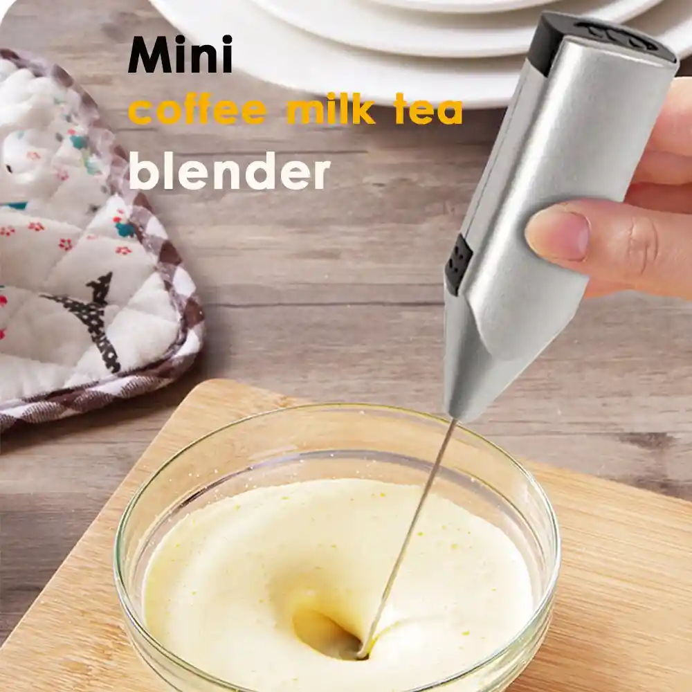 Espumador De Leche A Pilas – Espuma Perfecta En Segundos