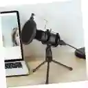 Micrófono Condensador Para Streaming, Podcast Y Grabación