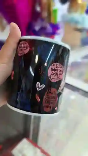 Taza Mug Dios Esta Conmigo