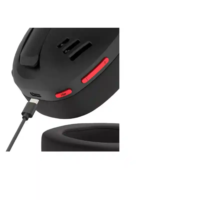 Diadema Redragon Ire Inalambrica H848 Black Color Negro
