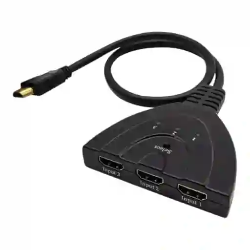 Multiplicador De Puertos Hdmi De 3 Puertos Lj-21 Hdkvm3*1