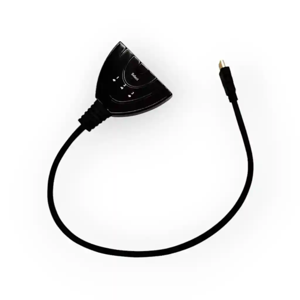 Multiplicador De Puertos Hdmi De 3 Puertos Lj-21 Hdkvm3*1