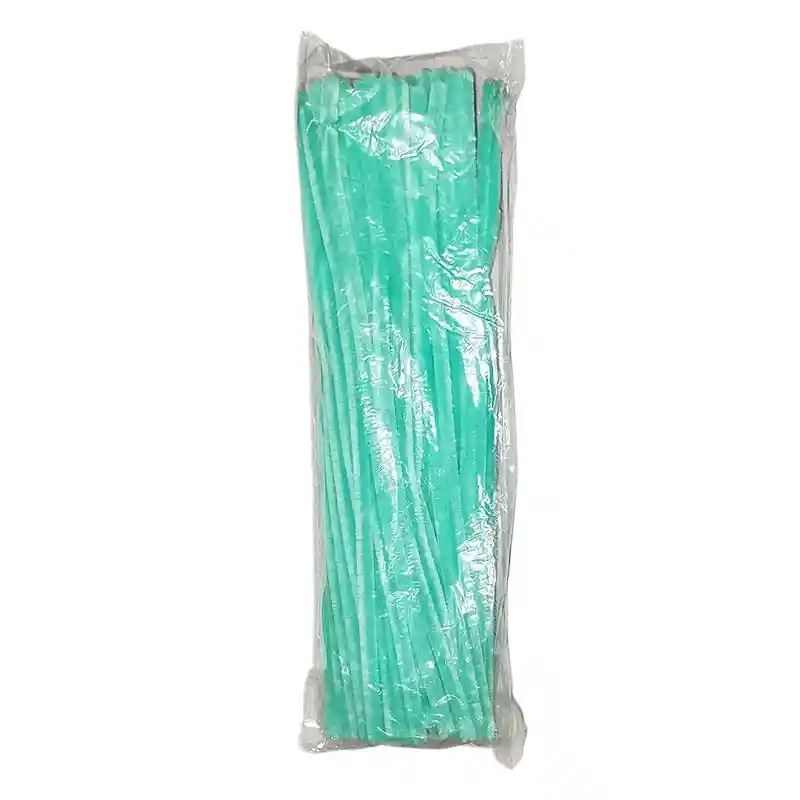 Cheline Limpiapipas Gamuzado Aguamarina Paquete X100