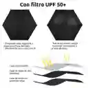 Sombrilla Mini Paraguas De Bolsillo Con Funda Y Filtro Uv