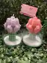 Vela En Forma De Ramo Tulipanes