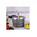 Olla A Presion 5.6l Anodizado Home Elements Color Negro