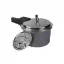 Olla A Presion 5.6l Anodizado Home Elements Color Negro