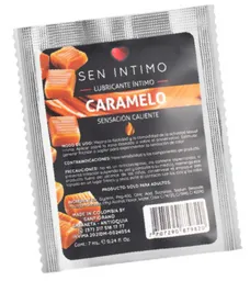 Lubricante Caramelo Sensación Caliente En 7ml