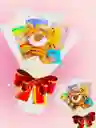 Regalo Especial Dia Del Niño Ramo De Dulces Y Peluche Llavero De Tigre O Mono - Dia Del Niño - Feliz Dia - Feliz Cumpleaños