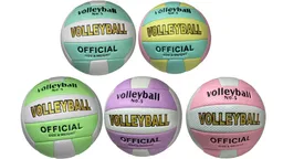 Balón Voleibol Deporte Ejercicio Pelota Colores Pasteles Mix