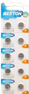 Pila Beston Ag10-lr1130 Cilíndrica - Pack De 10 Unidades