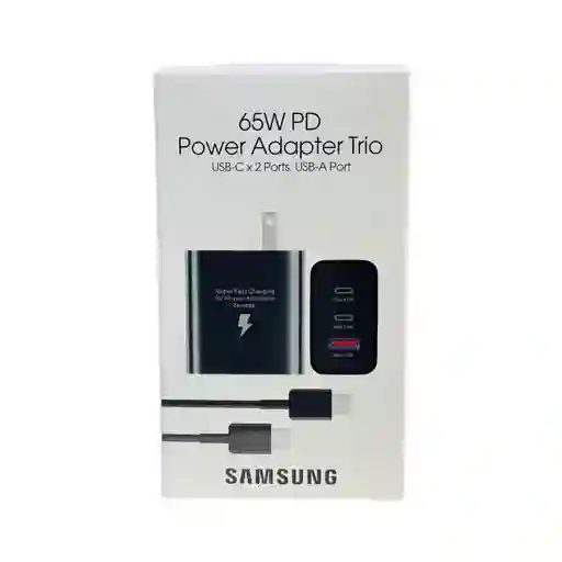 Cargador Samsung 65w Trio