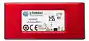 Disco Duro Externo Portable Kingston Usb 3.2 Gen 2 De 1 Tb Ssd (rojo)