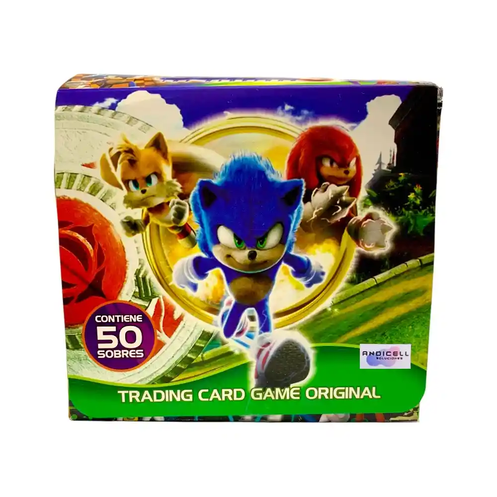 150 Cartas De Juego Sonic 3 The Hedgehog
