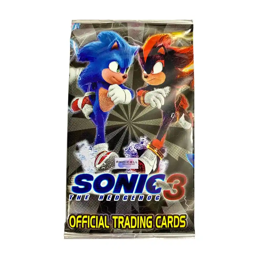 150 Cartas De Juego Sonic 3 The Hedgehog