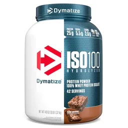 Iso 100 Dymatize Nutrition 3 Lb Fudge Brownie