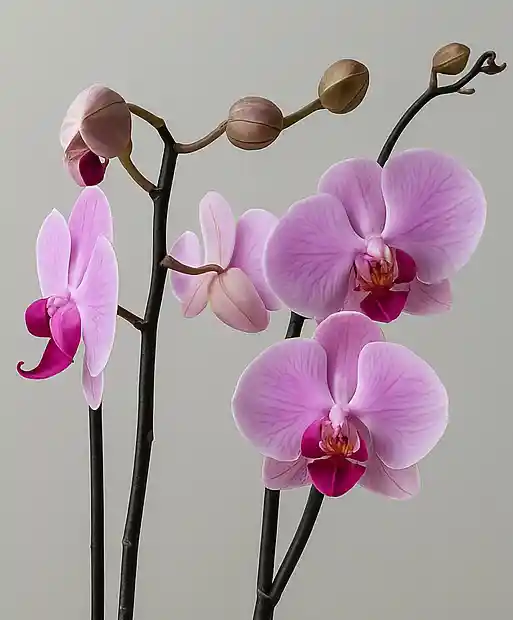 Orquidea Lavanda X2 Tallos