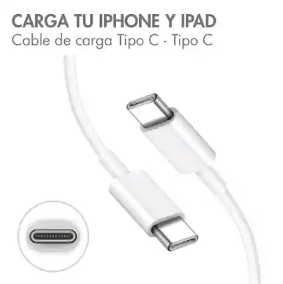 Cargador Para Iphone 15 Tipo C