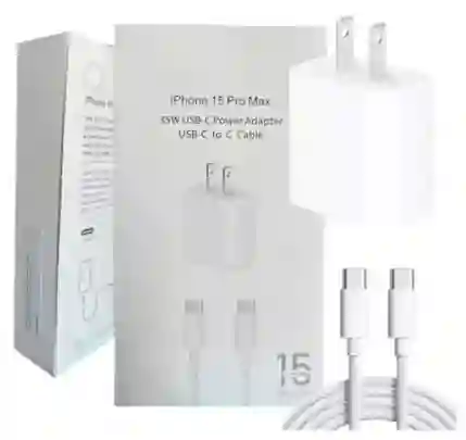 Cargador Para Iphone 15 Tipo C