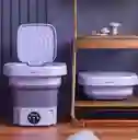 Mini Lavadora De Ropa Portátil Plegable De 8 Litros