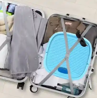 Mini Lavadora De Ropa Portátil Plegable De 8 Litros